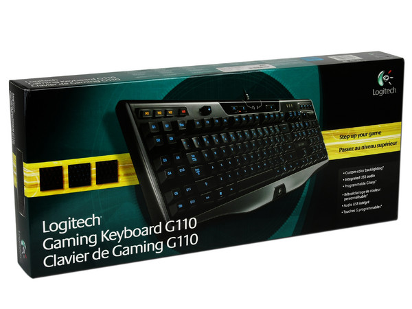 Teclado Logitech Gaming Keyboard G110 Teclas retroiluminadas, 12 teclas G programables, USB. (versión en inglés)