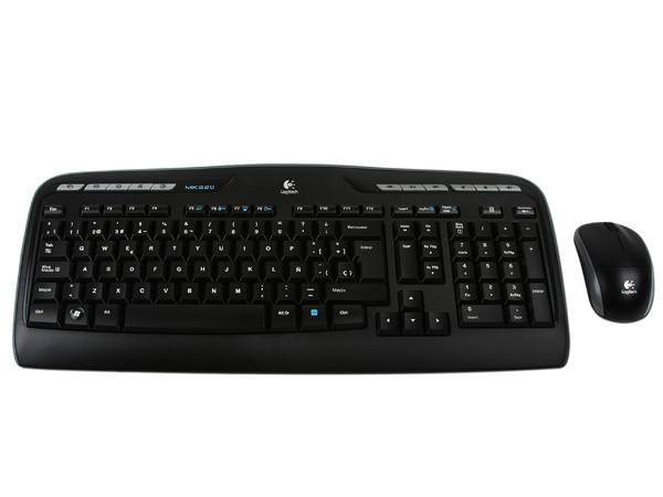 Teclado y Mouse inalámbricos Logitech Desktop MK320