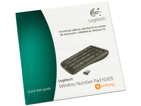 Teclado Numérico Inalámbrico Logitech N305, Nano Receptor USB.
