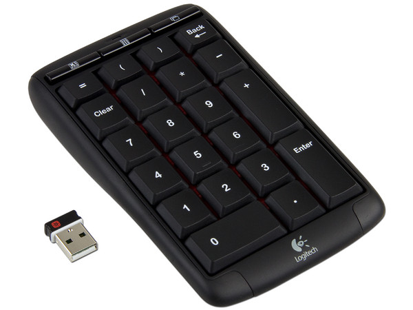 Teclado Numérico Inalámbrico Logitech N305, Nano Receptor USB.