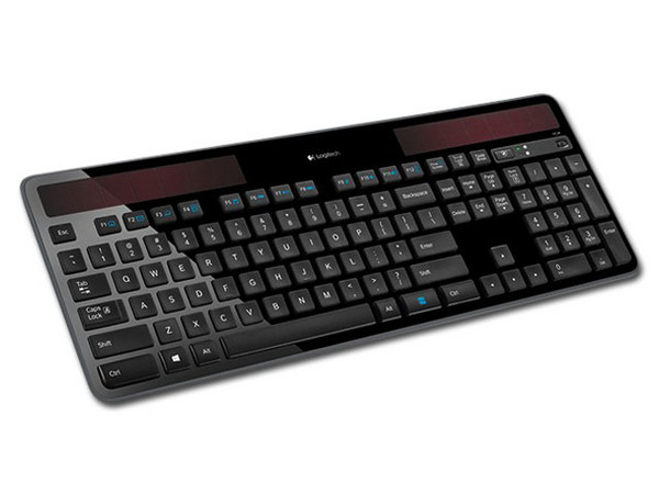 Teclado inalámbrico Logitech K750 con alimentación por energía solar, USB.