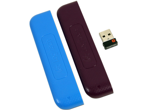 Teclado Logitech Inalámbrico K230, con tapa de baterías de colores, USB.