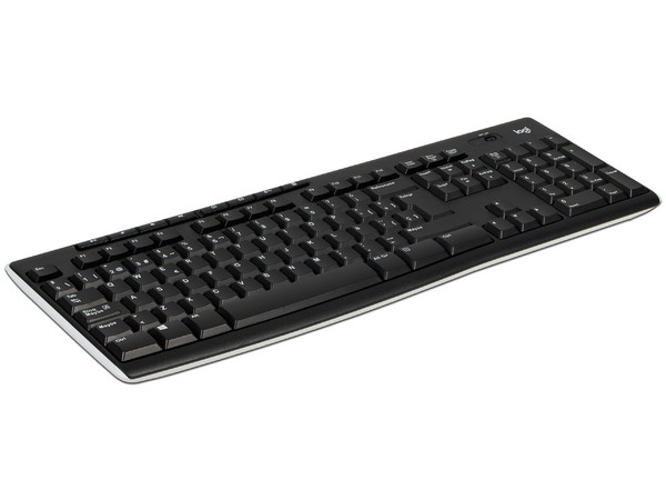 Teclado Inalámbrico Logitech K270 con teclas multimedia, USB. (Versión en Español)