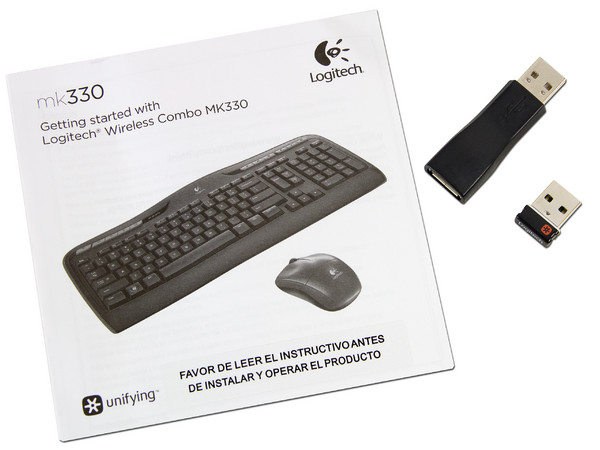 Teclado y Mouse Inalámbricos Logitech Wireless Combo MK330, USB.