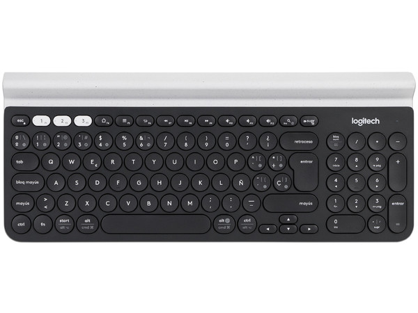 Teclado inalámbrico Logitech K780 Multidispositivo, Color Negro.