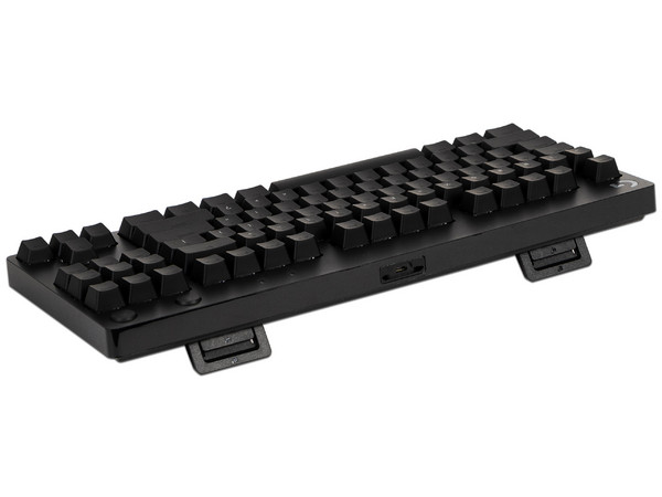 Teclado Mecánico Gamer Logitech Pro, Switch GX Blue, USB, Tenkeyless, Color Negro. (Versión en Inglés)
