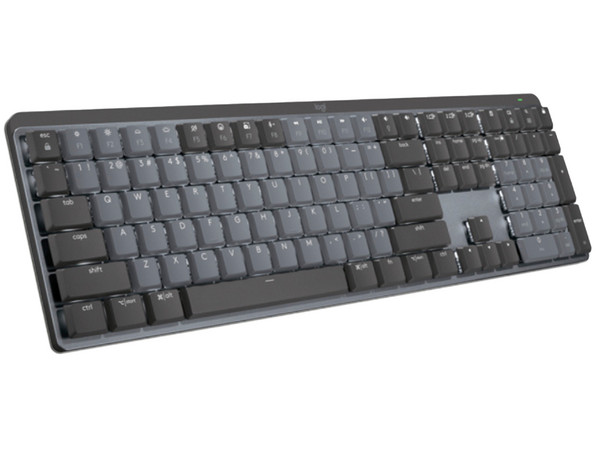 Teclado Mecánico Inalámbrico Logitech MX Mechanical, Bluetooth, USB, Color Grafito.