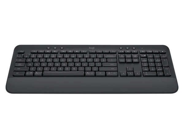 Teclado Inalámbrico Logitech Signature K650, USB, Bluetooth. Color Gris.