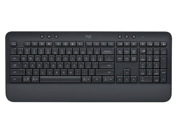 Teclado Inalámbrico Logitech Signature K650, USB, Bluetooth. Color Gris.