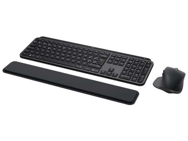 Kit de Teclado y Mouse Laser Logitech Bussiness KB-1039, Inalámbrico, Receptor USB, Bluetooth, Español, Color Negro.