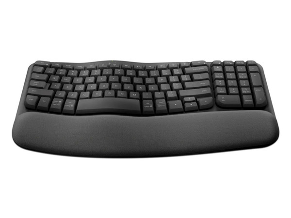 Teclado Inalámbrico Logitech Wave Keys, USB, Easy-Switch, Color Negro.
