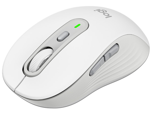 Kit de Teclado y Mouse Logitech Signature Slim Combo MK950, Bluetooth 5.1, Receptor USB, Teclado en Español. Color Blanco.