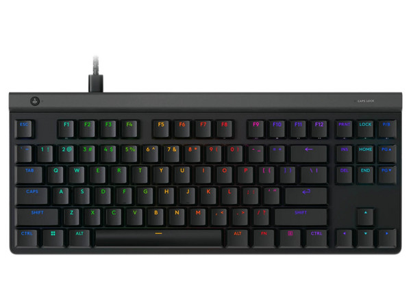 Teclado, Logitech G515 TKL, USB, Switch Táctil, RGB. Color Negro.