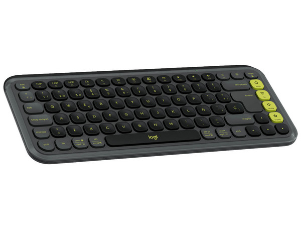 Kit Logitech POP Icon, Teclado y Mouse, Inalámbrico, Bluetooth, Grafito.