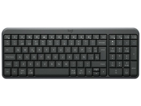 Teclado Logitech K250 920-013445, Inalámbrico, Con Teclas Completas, Color Negro.