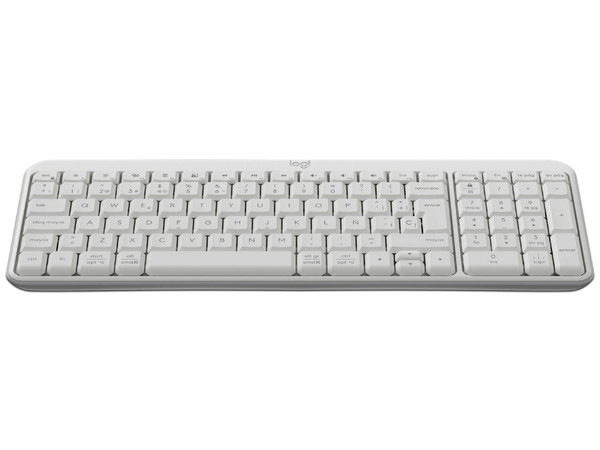 Teclado Logitech K250 920-013446, Inalámbrico, Con Teclas Completas, Color Blanco.