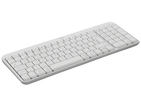 Teclado Logitech K250 920-013446, Inalámbrico, Con Teclas Completas, Color Blanco.