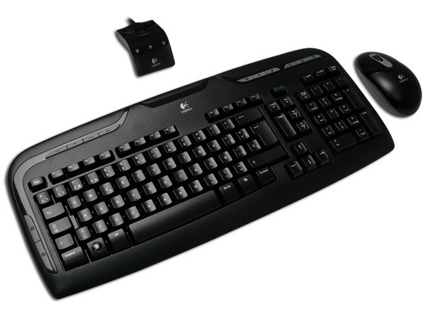Teclado y Mouse inalámbricos Logitech Cordless Desktop EX 110