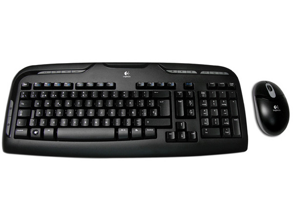 Teclado y Mouse inalámbricos Logitech Cordless Desktop EX 110
