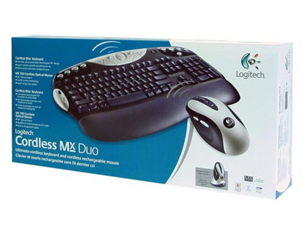 Teclado y Mouse inalámbrico Logitech Cordless MX Duo