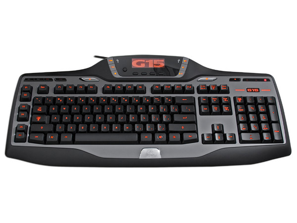 Teclado Logitech G15 GAMING, Color Negro, USB, LCD GamePanel y Caracteres iluminados. (versión en inglés)