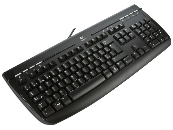 Teclado Logitech Internet 350, Color Negro, USB