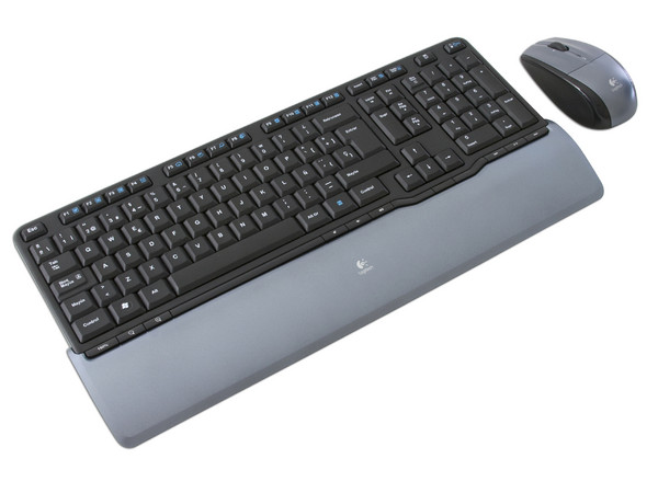Teclado y Mouse inalámbricos Logitech Cordless Desktop S520