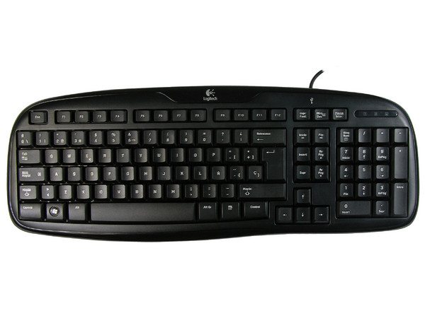 Teclado Logitech Classic Keyboard 200 , Color Negro, USB