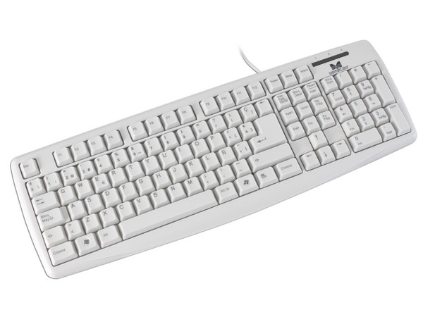 Teclado Manhattan Enhanced, PS/2. Color Beige