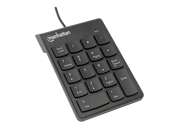 Teclado Numérico Manhattan Ultra Slim, USB.