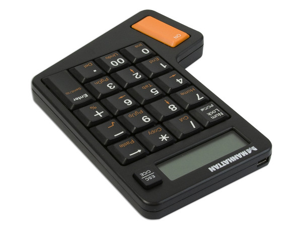Teclado Numérico Manhattan 3 en 1, USB