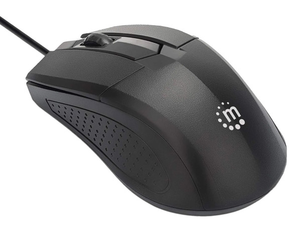 Kit de Teclado y Mouse Manhattan 178464, USB. Color Negro.