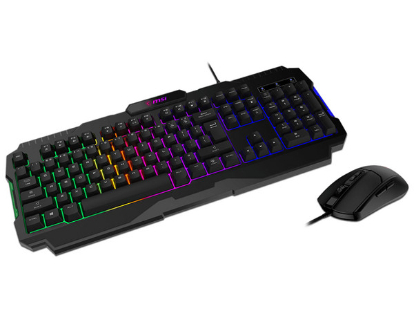 Kit Teclado y Mouse Forge, Modelo GK100, RGB, USB 2.0, Español.