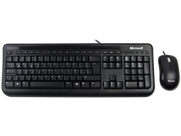 Teclado y Mouse Microsoft Desktop 400, USB, Color Negro, OEM.