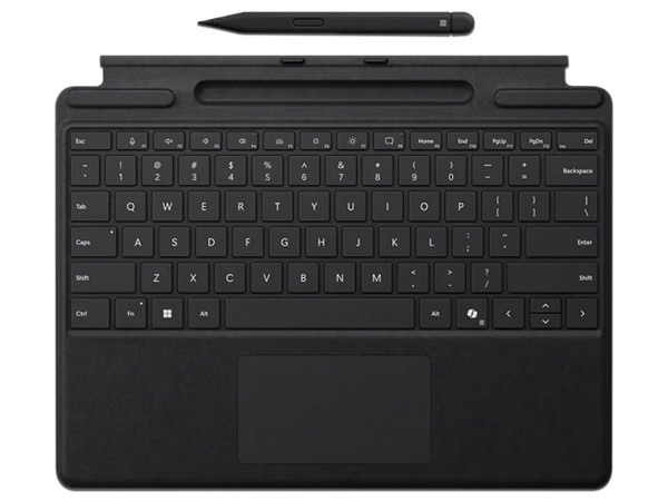 Teclado Microsoft Surface Keyboard Cover Pro con Slim Pen, Color Negro.