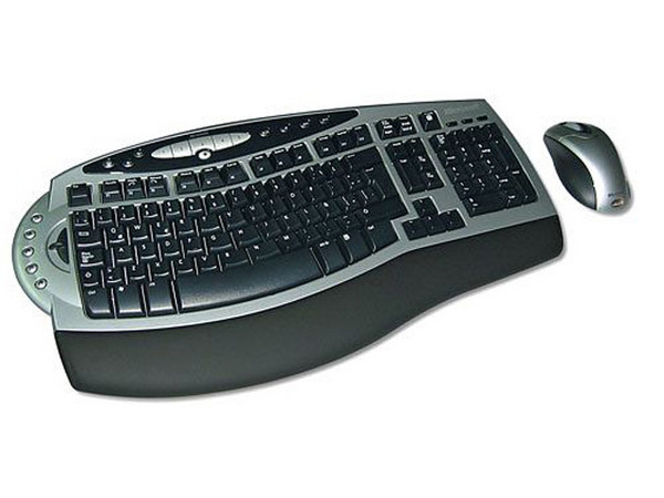 Teclado y Mouse Microsoft Wireless Optical Desktop 4000, Español