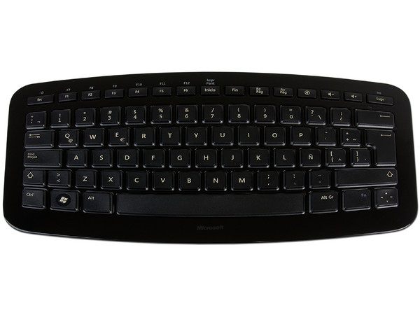 Teclado Inalámbrico Microsoft Arc. Color Negro.