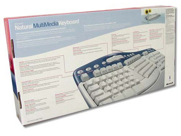 Teclado Microsoft Natural Multimedia, en Español