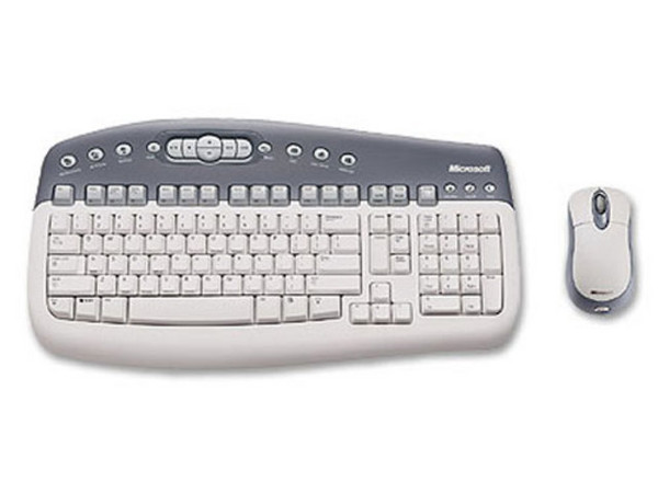 Teclado y Mouse Microsoft inalámbrico Basic Wireless Optical Desktop