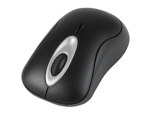 Teclado y Mouse Inalámbricos Microsoft Wireless Media Desktop 1000, USB, Color Negro