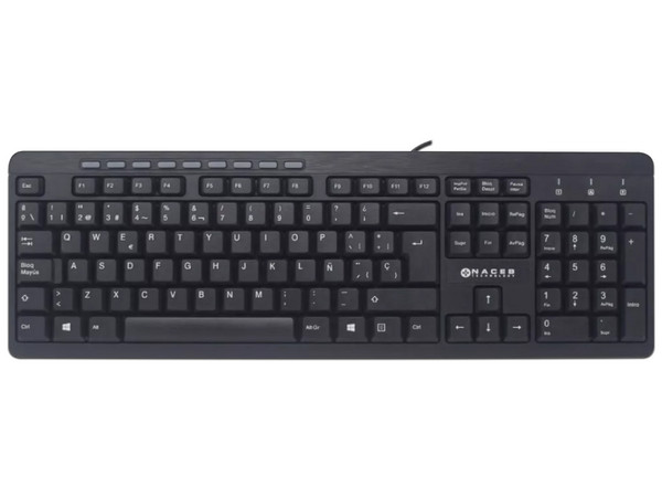 Teclado Naceb NA-0109, USB. Color Negro.