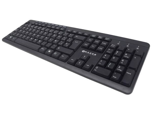 Teclado Naceb NA-0109, USB. Color Negro.