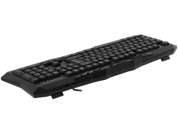 Teclado multimedia Gamer Naceb Na-0912, retroiluminado, USB. Color Negro. (Versión en Español)