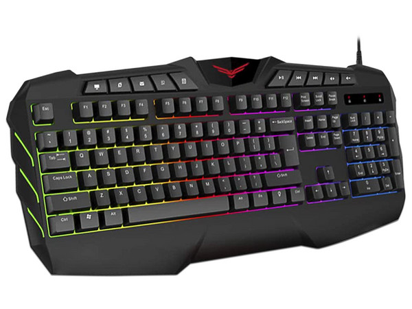 Kit Gamer Naceb NA-0934, Audífonos, Mouse Pad, Teclado y Mouse, USB, Retroiluminación RGB. (Versión en Inglés)