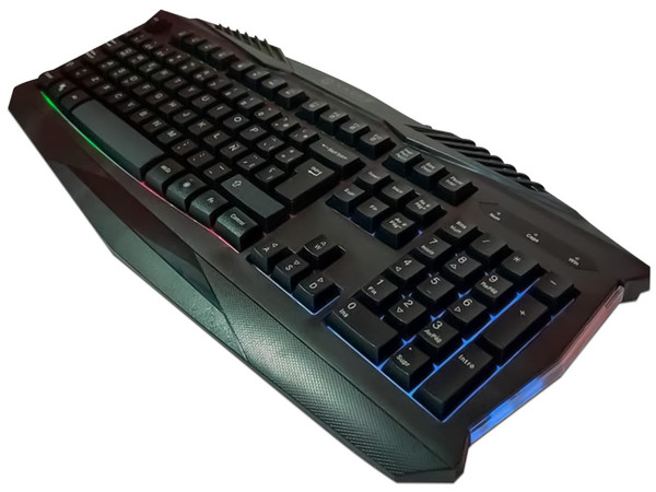Teclado Gamer y Mouse NACEB, USB. Color Negro.