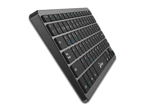 Teclado Inalámbrico Nextep NE-415M, Bluetooth, USB, Color Negro, (Versión Español).