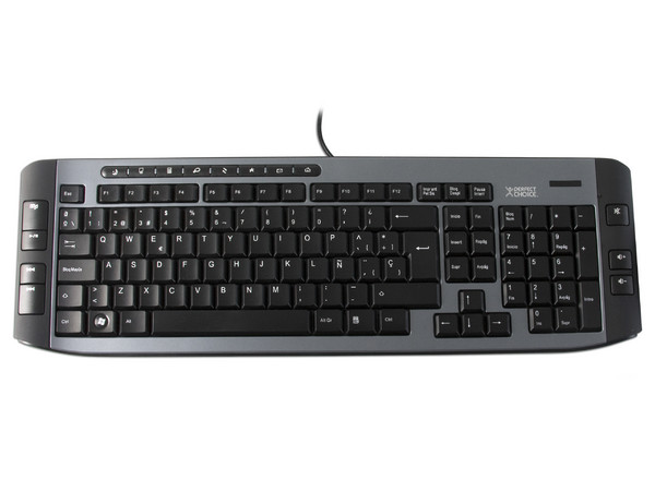 Teclado Perfect Choice para Internet y Multimedia, USB
