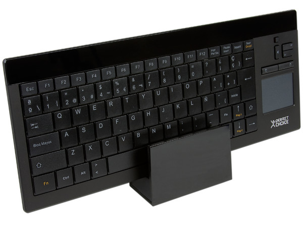 Mini Teclado Inalambrico Recargable Perfect Choice con Touchpad integrado, USB.