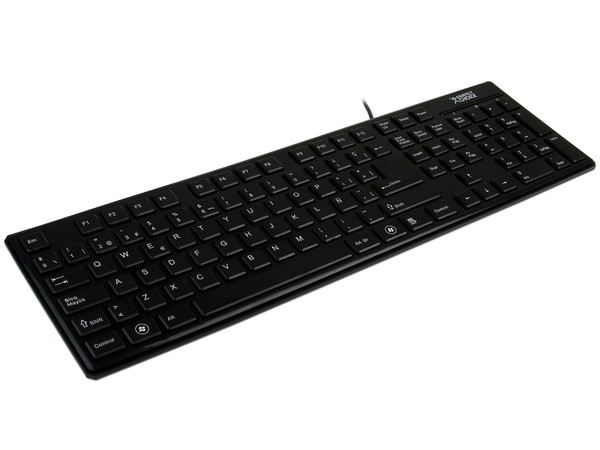 Teclado Slim Perfect Choice, USB. Color Negro