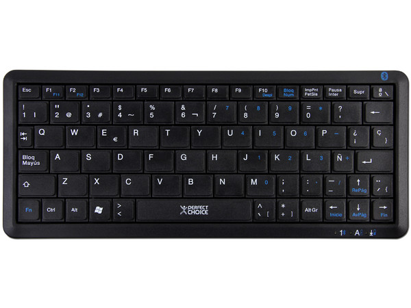 Mini Teclado Perfect Choice, Bluetooth